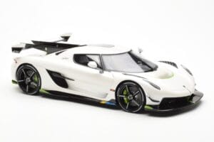 Koenigsegg Jesko Attack Valkoinen GT Spirit 1:18 GT389 Hartsi — kuva 4 / 6