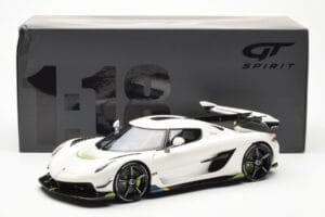 Koenigsegg Jesko Attack Valkoinen GT Spirit 1:18 GT389 Hartsi — kuva 6 / 6