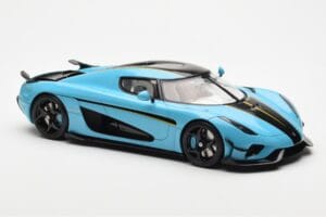 Koenigsegg Regera Baby Sininen GT Spirit 1:18 GT881 Hartsi — kuva 4 / 6