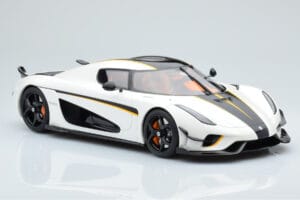 Koenigsegg Regera Valkoinen GT Spirit 1:18 GT391 Hartsi — kuva 3 / 5
