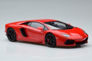 Lamborghini Aventador LP700-4 Andromeda Punainen AUTOart 1:18 74669 Metalli — kuva 6 / 10