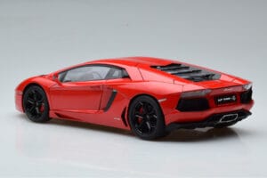 Lamborghini Aventador LP700-4 Andromeda Punainen AUTOart 1:18 74669 Metalli — kuva 7 / 10