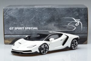 Lamborghini Centenario Helmiäisvalkoinen GT Spirit 1:18 GTS18503W Hartsi — kuva 6 / 6