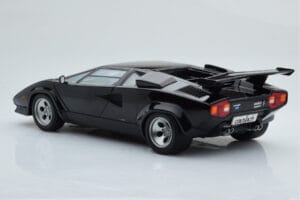 Lamborghini Countach LP5000S Musta AUTOart 1:18 74533 Metalli — kuva 7 / 10