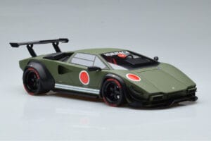 Lamborghini Countach Khyzyl Saleem Huratach GT Spirit 1:18 GT809 Hartsi — kuva 4 / 6