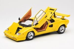 Lamborghini Countach LP 5000 Quattrovalvole Keltainen Kyosho 1:18 08320Y Metalli — kuva 2 / 8