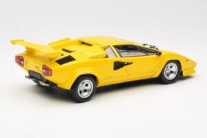 Lamborghini Countach LP 5000 Quattrovalvole Keltainen Kyosho 1:18 08320Y Metalli — kuva 3 / 8