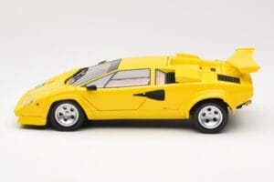 Lamborghini Countach LP 5000 Quattrovalvole Keltainen Kyosho 1:18 08320Y Metalli — kuva 4 / 8