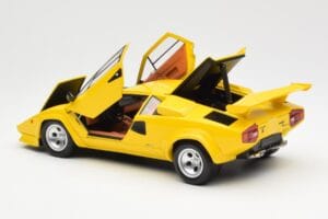 Lamborghini Countach LP 5000 Quattrovalvole Keltainen Kyosho 1:18 08320Y Metalli — kuva 5 / 8