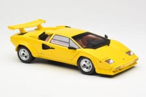 Lamborghini Countach LP 5000 Quattrovalvole Keltainen Kyosho 1:18 08320Y Metalli — kuva 6 / 8