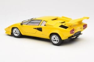Lamborghini Countach LP 5000 Quattrovalvole Keltainen Kyosho 1:18 08320Y Metalli — kuva 7 / 8