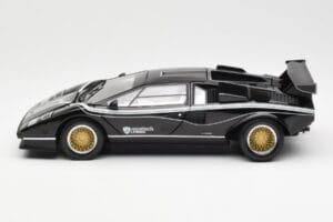 Lamborghini Countach LP 500R Musta Kyosho 1:18 08320C Metalli — kuva 4 / 8