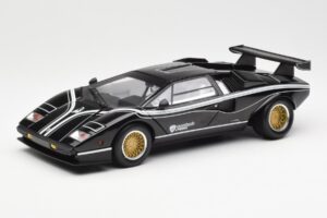 Lamborghini Countach LP 500R Musta Kyosho 1:18 08320C