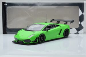 Lamborghini Gallardo LP600+ GT3 Vihreä Minichamps 1:18 151111101 Metalli — kuva 6 / 6