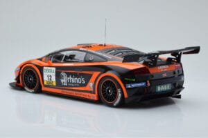 Lamborghini Gallardo LP600+ GT3 Rhinos Leipert Motorsport #12 A. Petrishin / D. Leiper ADAC GT Masters 2011 Minichamps 1:18 1 — kuva 5 / 6