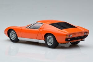 Lamborghini Miura SV Oranssi AUTOart 1:18 74542 Metalli — kuva 7 / 8