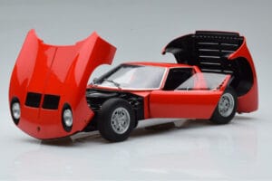 Lamborghini Miura SV Punainen AUTOart 1:18 74543 Metalli — kuva 2 / 8