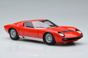 Lamborghini Miura SV Punainen AUTOart 1:18 74543 Metalli — kuva 6 / 8