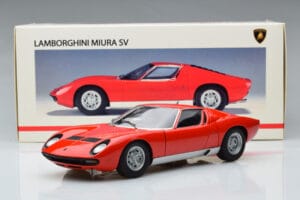 Lamborghini Miura SV Punainen AUTOart 1:18 74543 Metalli — kuva 8 / 8
