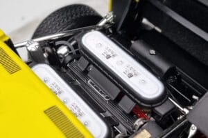 Lamborghini Miura SV Keltainen Kyosho 1:18 08317Y Metalli — kuva 9 / 11