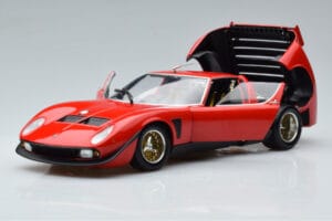 Lamborghini Miura SVR Punainen Kyosho 1:18 08319RBK Metalli — kuva 2 / 9