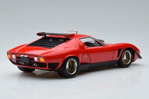 Lamborghini Miura SVR Punainen Kyosho 1:18 08319RBK Metalli — kuva 3 / 9