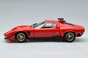 Lamborghini Miura SVR Punainen Kyosho 1:18 08319RBK Metalli — kuva 5 / 9