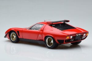 Lamborghini Miura SVR Punainen Kyosho 1:18 08319RBK Metalli — kuva 7 / 9