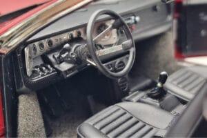 Lamborghini Urraco P250 Punainen Kyosho 1:18 08446R Metalli — kuva 8 / 10