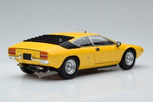 Lamborghini Urraco Keltainen Kyosho 1:18 08446GY Metalli — kuva 3 / 10