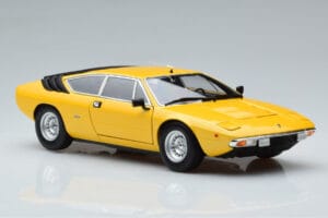 Lamborghini Urraco Keltainen Kyosho 1:18 08446GY Metalli — kuva 6 / 10