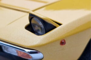 Lamborghini Urraco Keltainen Kyosho 1:18 08446GY Metalli — kuva 8 / 10