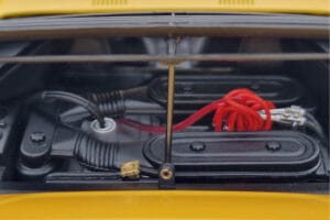 Lamborghini Urraco Keltainen Kyosho 1:18 08446GY Metalli — kuva 9 / 10