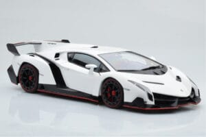 Lamborghini Veneno Valkoinen AUTOart 1:18 74507 Metalli — kuva 6 / 8