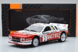 Lancia 037 Bastos #2 P. Snijers / D. Colebunders Rally Ypres 1985 IXO 1:18 18RMC136 Metalli — kuva 6 / 6