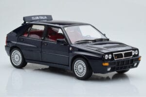 Lancia Delta HF Integrale Club Italia Sininen Kyosho 1:18 08343SC Metalli — kuva 6 / 8