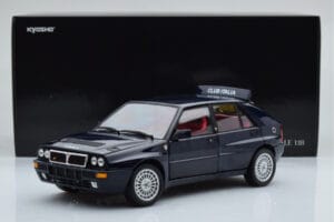 Lancia Delta HF Integrale Club Italia Sininen Kyosho 1:18 08343SC Metalli — kuva 8 / 8