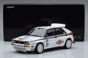 Lancia Delta HF Integrale Evoluzione Test Car Kyosho 1:18 08348G Metalli — kuva 9 / 9