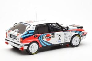 Lancia Delta Integrale 16V #2 M. Biasion / T. Siviero Rally Safari 1990 IXO 1:18 18RMC139A Metalli — kuva 2 / 6