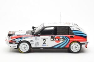 Lancia Delta Integrale 16V #2 M. Biasion / T. Siviero Rally Safari 1990 IXO 1:18 18RMC139A Metalli — kuva 3 / 6