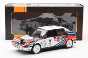 Lancia Delta Integrale 16V #2 M. Biasion / T. Siviero Rally Safari 1990 IXO 1:18 18RMC139A Metalli — kuva 6 / 6