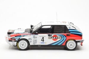 Lancia Delta Integrale 16V #4 A. Fiorio Rally Safari 1990 IXO 1:18 18RMC139B Metalli — kuva 3 / 6