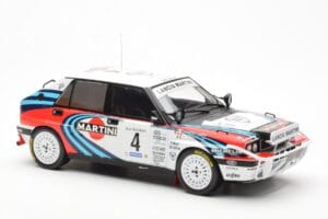 Lancia Delta Integrale 16V #4 A. Fiorio Rally Safari 1990 IXO 1:18 18RMC139B Metalli — kuva 4 / 6