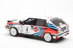 Lancia Delta Integrale 16V #4 A. Fiorio Rally Safari 1990 IXO 1:18 18RMC139B Metalli — kuva 5 / 6