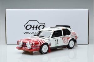 Lancia Delta S4 Group B #3 M. Alen / I. Kivimäki Olympus Rally 1986 Otto 1:18 OT976 Metalli — kuva 6 / 6