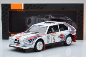 Lancia Delta S4 #5 M. Biasion / T. Siviero Rally San Remo 1986 IXO 1:18 18RMC130B Metalli — kuva 6 / 6