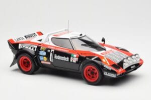 Lancia Stratos HF #1 Hunsruck Rally 1978 Kyosho 1:18 08130D Metalli — kuva 6 / 8