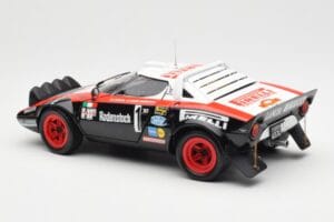 Lancia Stratos HF #1 Hunsruck Rally 1978 Kyosho 1:18 08130D Metalli — kuva 7 / 8