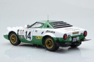 Lancia Stratos Alitalia #14 S. Munari / M. Mannucci Winners Rally Monte Carlo 1975 Minichamps 1:18 155751714 Metalli — kuva 5 / 6