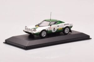 Lancia Stratos Alitalia #4 B. Waldegaard / H. Thorzelius Winner Rally Sweden 1975 Minichamps 1:43 430751204 Metalli — kuva 2 / 4